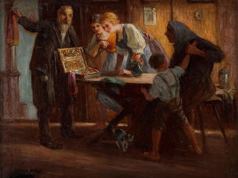 1863-Alfred Jirasek - Il mercante di nastri